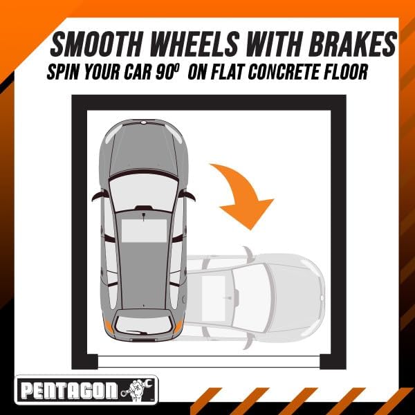 5052 Pentagon Tool | Premium 2-Pack | Car Tire Dolly - Image 4