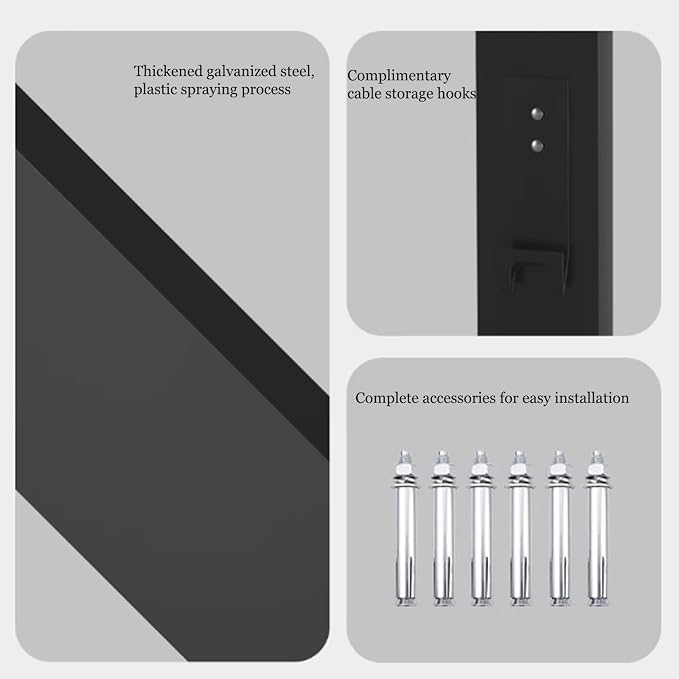 EV Charger Connector Pedestal Electric Vehicle Charging Stations, Stainless - Image 6