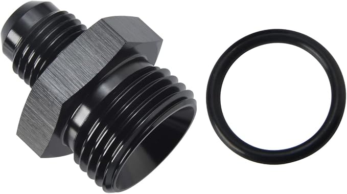 8AN Male Flare to 12AN 12 ORB O-ring Boss Fuel Rail Adapter Fitting Aluminum - Image 4