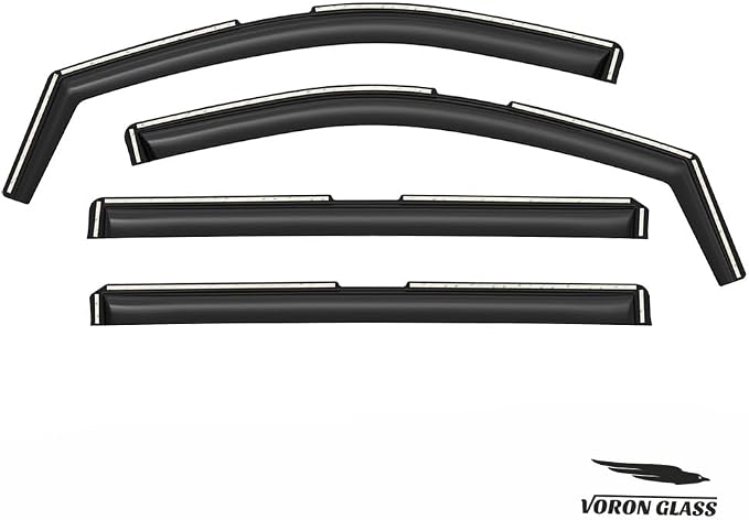 Voron Glass in-Channel Extra Durable Rain Guards - Image 7