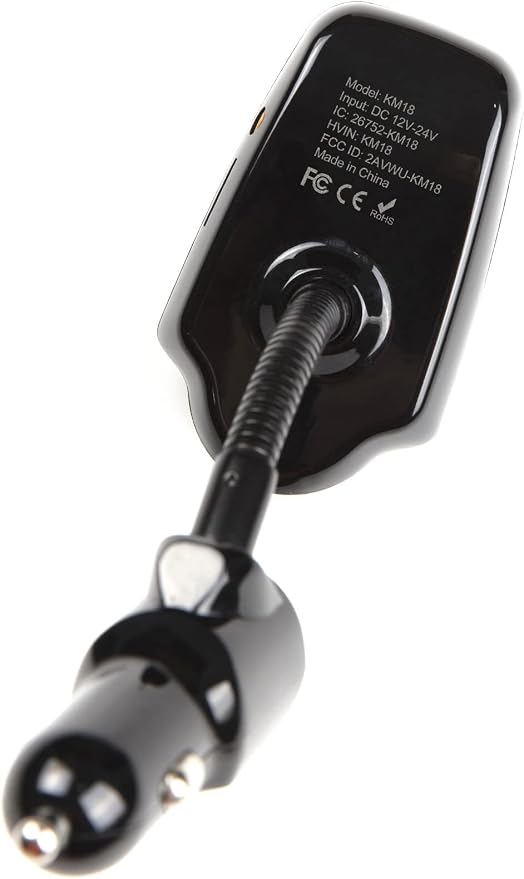 Nulaxy Bluetooth Car FM Transmitter Audio Adapter Receiver Wireless Handsfree - Image 9