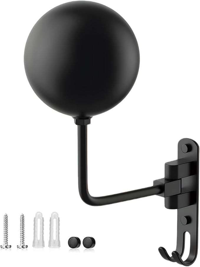 aiGear Motorcycle Helmet Holder, 180°Rotatable Motorcycle Helmet Rack by aiGear