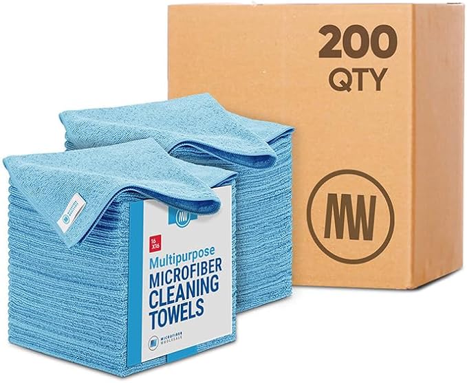 16" x 16" All Purpose Microfiber Towels by MicrofiberWholesale