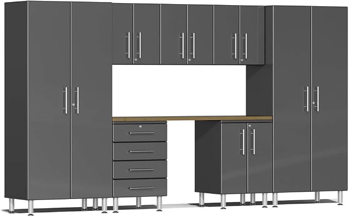 Ulti-MATE UG22082G 8-Piece Garage Cabinet Kit by Unknown