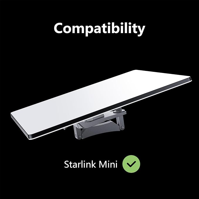 Starlink Mini Mount for Roof Rack & Car Dash, Adjustable Starlink Mini Dishy - Image 2