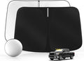 Windshield Sun Shade for Ni-ss-an Titan 2020-2025 Foldable Sunshade Custom Fit by SULAGIWINDSHIELDSUNSHADE