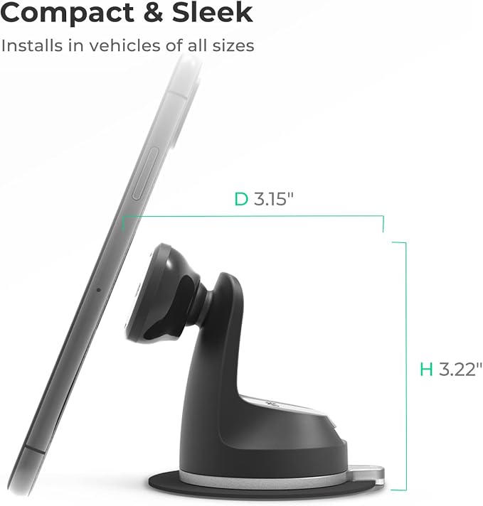 iOttie iTap 2 Magnetic Dashboard Car Mount Holder || Cradle - Image 5