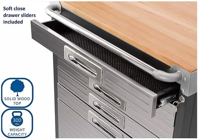 Heavy Duty Rolling Storage Cabinet - Image 5
