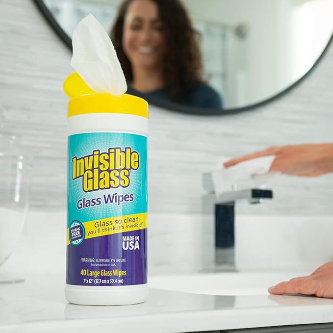 Invisible Glass 90160 Glass Cleaning Wipes Perfect - Image 3