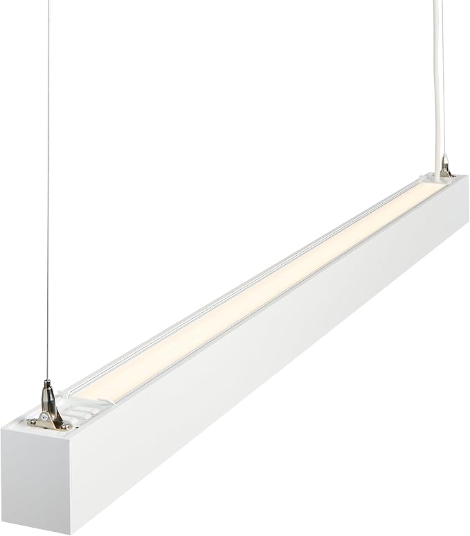 Maxxima 4 ft. LED Linear Light, Up and Down Adjustable Light Output, 3 CCT - Image 3