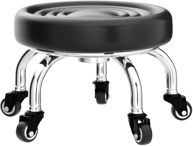 Low Rolling Stool, Low Stool - Image 6
