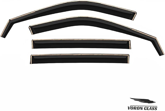 Voron Glass in-Channel Extra Durable Rain Guards - Image 7
