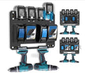 FETESNICE Metal Charger Mount for Makita Battery Holder and DC18RC DC18RD by FETESNICE