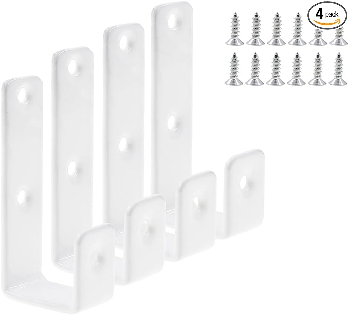 Bunk Bed Ladder Hooks Brackets, Iron Bed Ladder Hook, PVC Coated Angled Ladder by TTZEZE