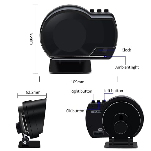 KAOLALI Car HUD Head Up Display, Car HUD Display - Image 2
