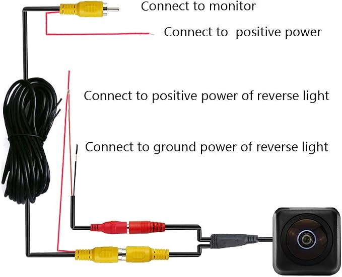 Full HD Car Rear View Camera for Toyota 4Runner/Hilux Surf/Toyota Fortuner SW4 - Image 7