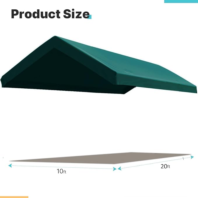 Carport Replacement Canopy Cover - Image 3