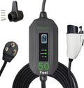 PRIMECOM Level 2 EV Charger 220/240V, 30ft & 50ft, Portable EVSE Electric by PRIMECOMTECH
