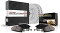 Power Stop CRK1358 Coated Brake Rotor and Ceramic Brake Pads- Front by PowerStop