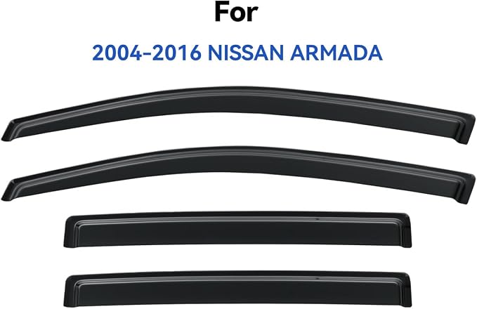 Window Visors Rain Guards Shield - Image 2