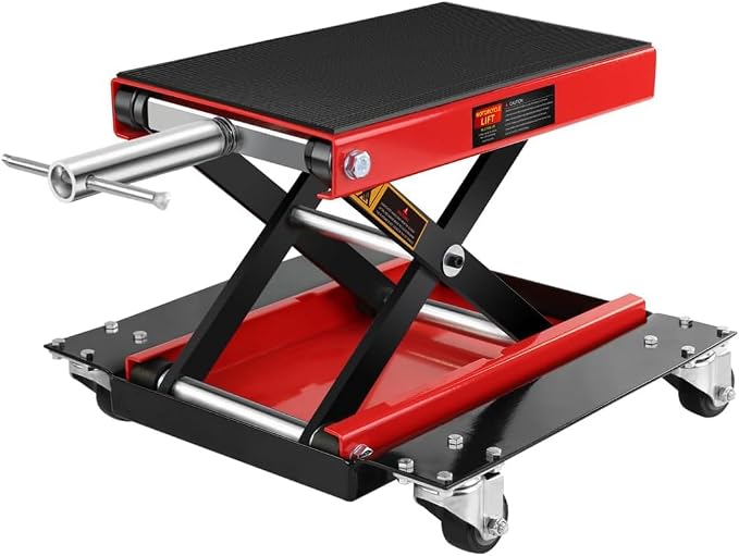 Heavy Duty 1100LBS Motorcycle Scissor Lift Jack by Garveetools