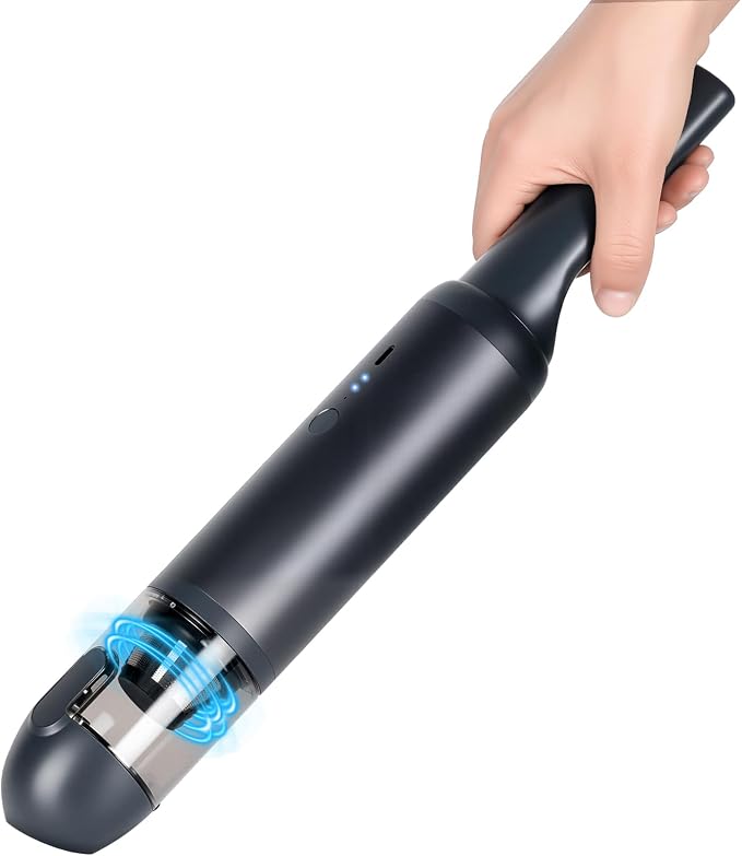 Car Vacuum, Aluminum Alloy V8 Handheld Vacuum Portable, Durable Cordless Vacuum by OSVDO