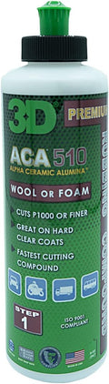 3D ACA 510 Rubbing Compound – Fast-Cutting Paint Correction Compound by 3DCarCare