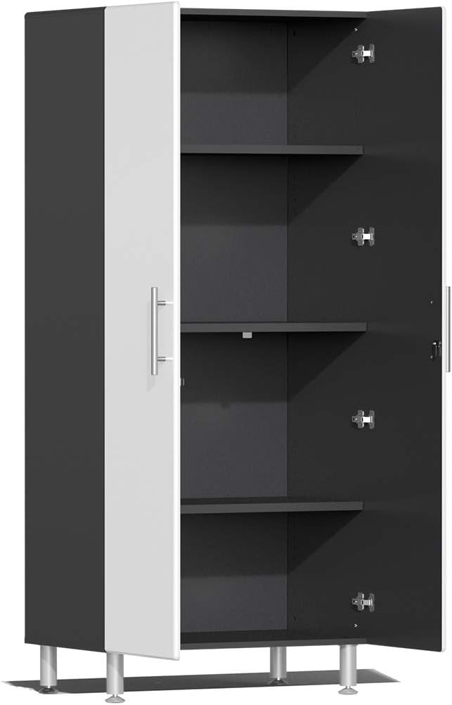 Ulti-MATE UG22630W 3-Piece Tall Garage Cabinet Kit in Starfire White Metallic - Image 2