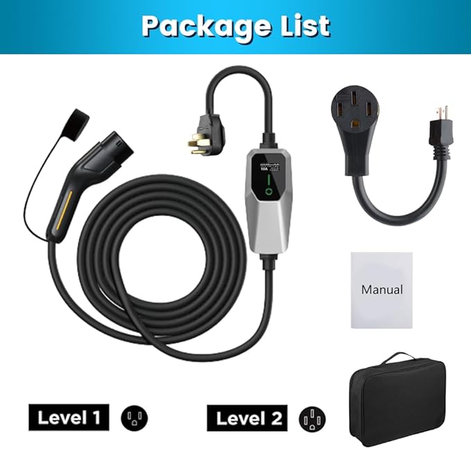 Portable Level 1 and Level 2 EV Charger 240V 32A - Image 6