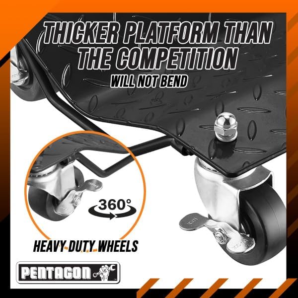5052 Pentagon Tool | Premium 2-Pack | Car Tire Dolly - Image 3
