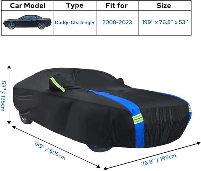 Avecrew Car Cover Waterproof All Weather - Image 2