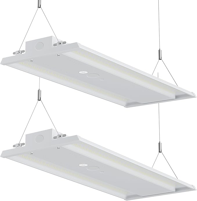 400W LED Linear High Bay Light, 60000LM Linear High Bay Shop Light 120-277V by JC-LGL