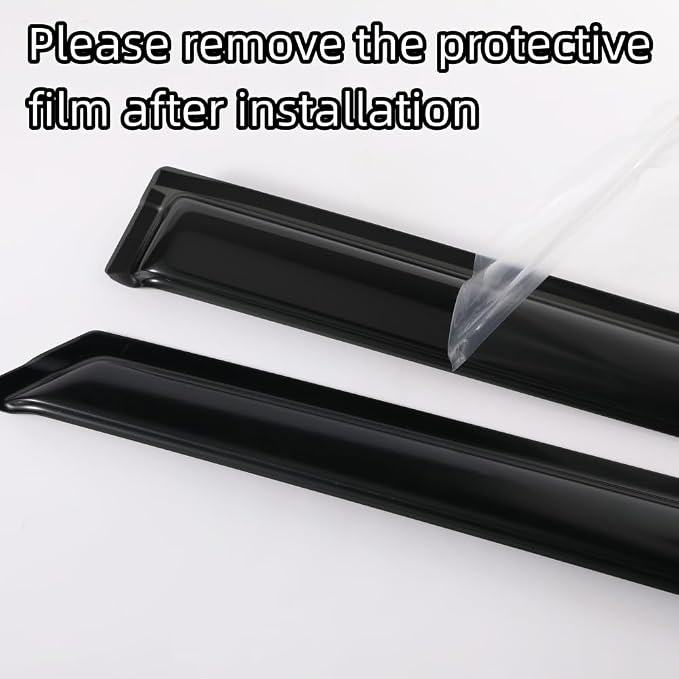 Rainproof Side Window Wind Deflectors - Image 6