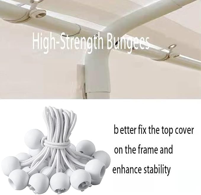 10'x20' Carport Replacement Top Canopy Cover - Image 2