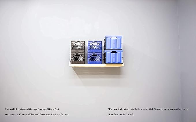 RhinoMini Universal Garage Storage Kit - Image 5