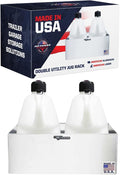 Pit Posse 430 Utility Fuel Jug Holder Rack by PITPOSSEMOTORSPORTS