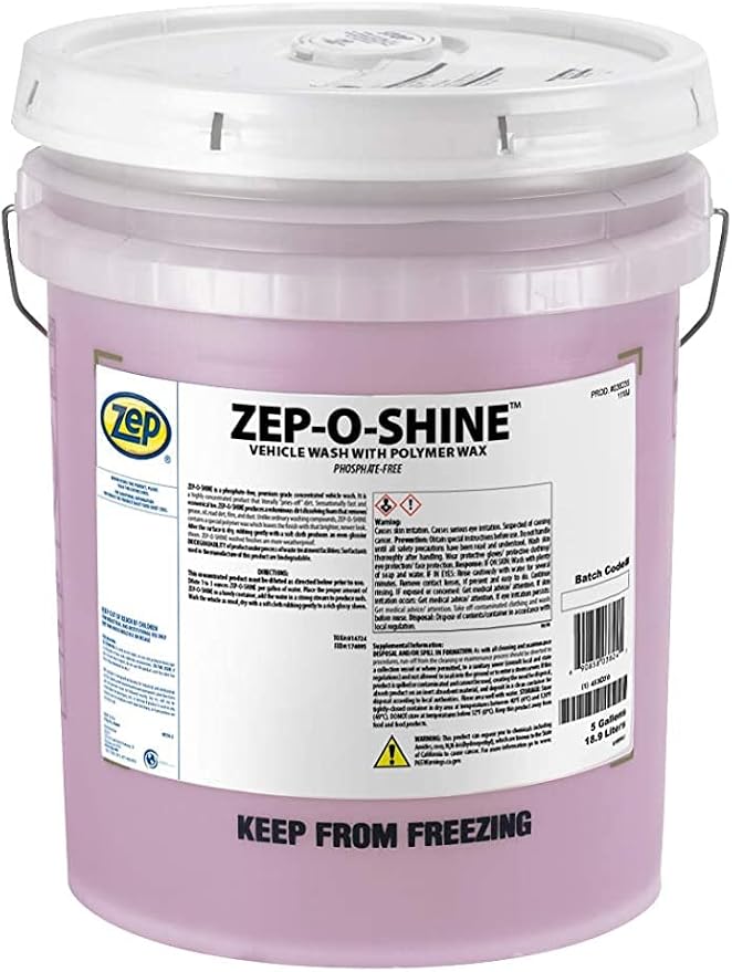 Zep-O-Shine Car Wash Concentrate - Image 5
