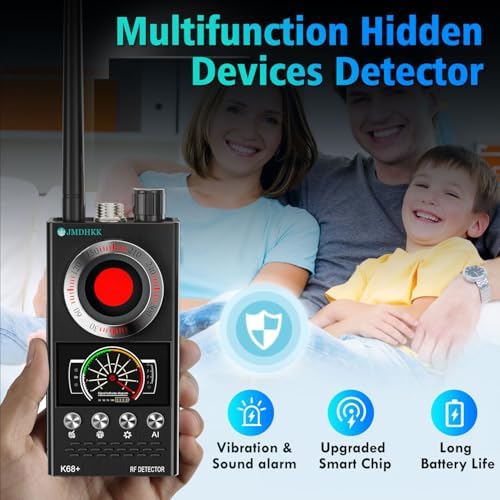 JMDHKK Hidden Camera Detector & Bug Detector – Magnetic Tracker & Wireless - Image 5
