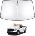 T TGBROS Windshield Sun Shade for Ford F150 2015-2020 Accessories Foldable Sun by TTGBROS