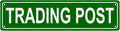 TRADING POST Space Metal Tin Street Sign Bar Cafe Garage Cave Home Room Wall by Unknown