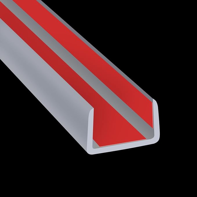 Rubber Edge Trim, Flexible Self Adhesive U Shaped Edge Banding, Edge Guards by YANRUIPRO