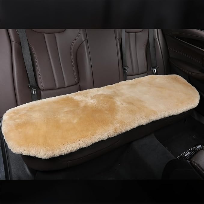 Fluffy Genuine Australia Sheepskin Car Seat Cover by OGLAND