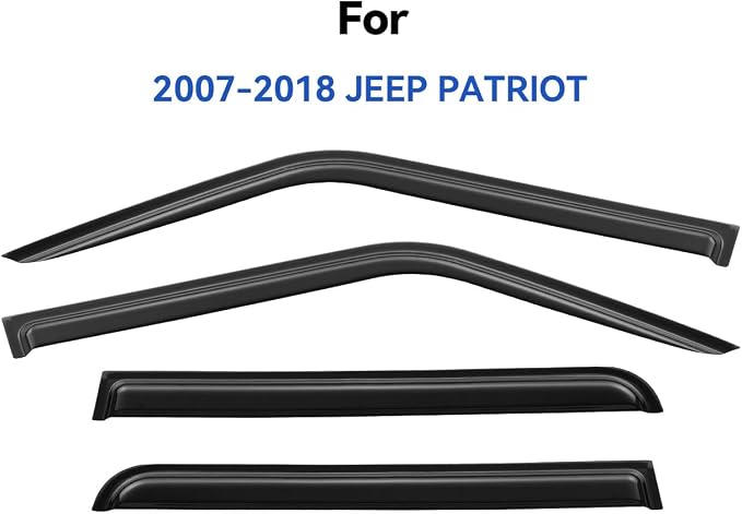 Window Visors Rain Guards Shield - Image 2