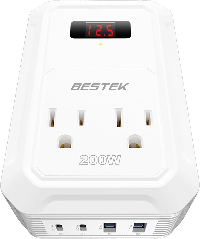 BESTEK 200W Car Power Inverter - Image 9