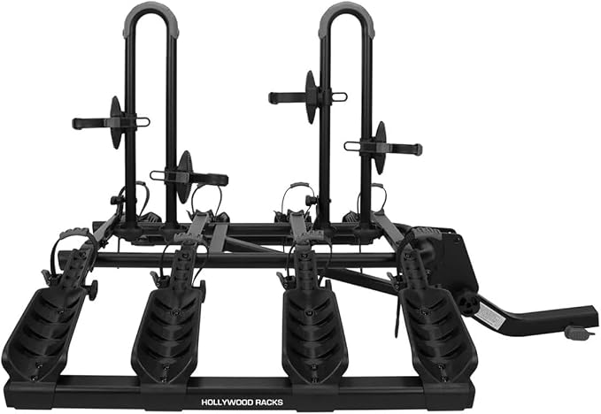 Hollywood Racks Destination 4 Hitch Bike Rack, Lightweight, Secure Transport - Image 2