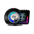 Head Up Display HUD F16 with OBD2 + GPS Dual System Digtial Speedometer by CAMECHO