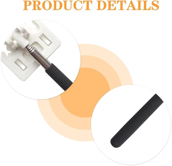 VICASKY Telescopic Rod Card Holder Reacher, Vehicle Parking Toll Swiping Stick - Image 5