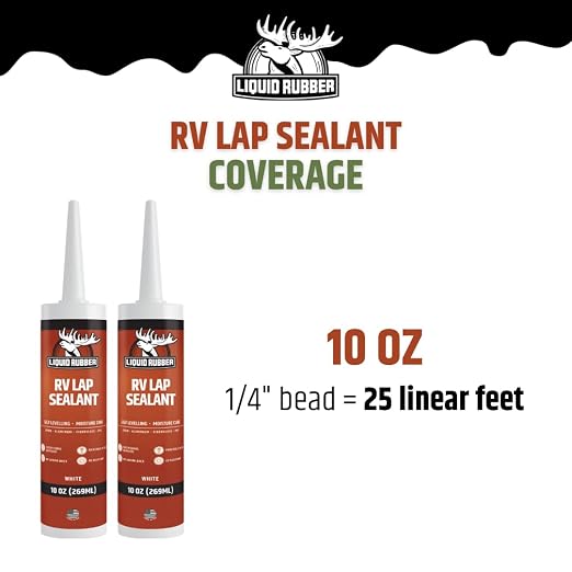 Liquid Rubber RV Lap Sealant, 2 Pack - Image 6