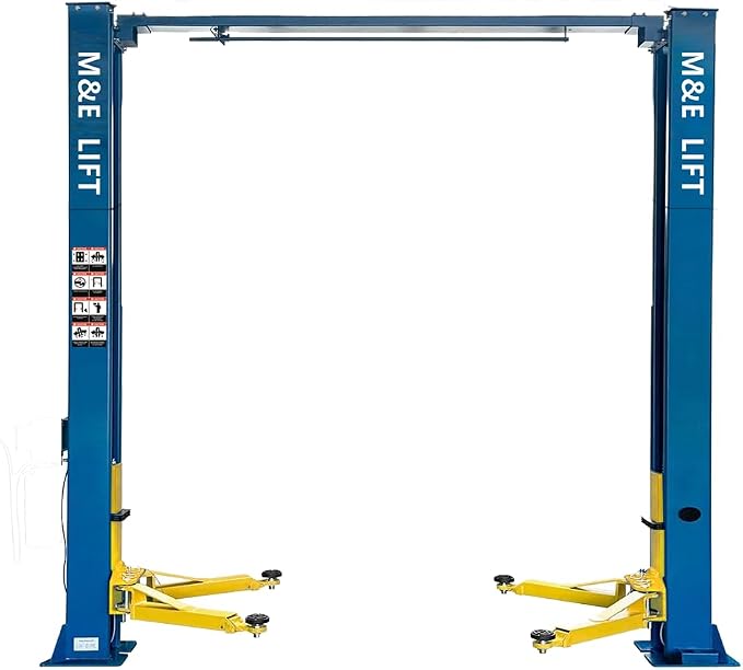 ME 9000lbs 2 Post Lift Clearfloor Lifts Max. Lifting Height 74.8" 2 Post Car by Katool