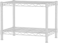 SINGAYE 2 Small Wire Shelves Garage Pantry Close Home Organizers and Storage by SINGAYE